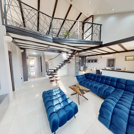 Luxury Villa David With A Heated Pool, Jacuzzi And Sauna *